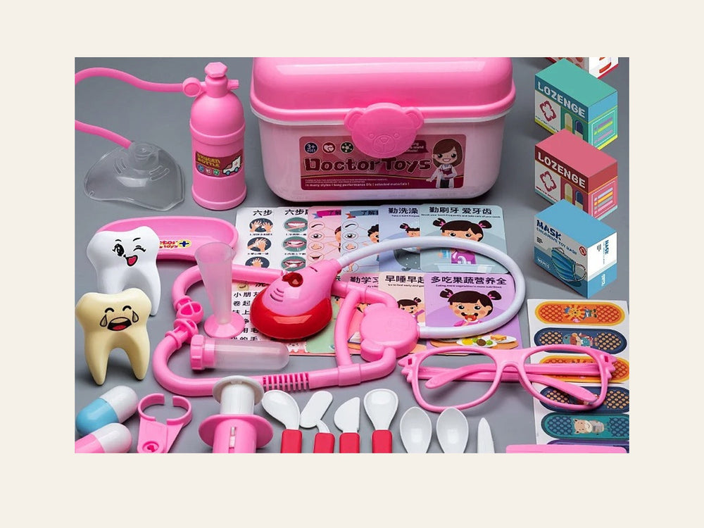 VIXABYTE medical play set complete doctor pretend-play kit