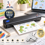 VIXABYTE Original Learning Bundle — Screen-Free Learning + Wireless Printer
